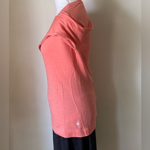Smartwool sunset coral Women's Classic All-Season Merino Base Layer Long Sleeve - Picture 6 of 13